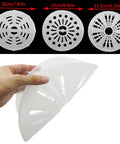 3 Pack Portable Washing Machine Spin Dryer Covers Plastic Cap Disc Screens Fit Twin Tub Mini Washers, sizes 20-23.5cm.