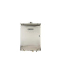 Heavy Duty Tankless Natural Gas Water Heater 13.2 Gpm High Output Indoor Outdoor Powerhouse with sleek metallic finish.