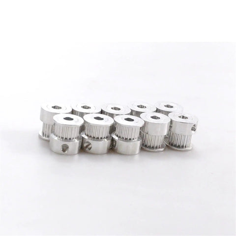 3D Printer Timing Belt Kit With 16 Tooth And 20 Tooth 2GT Pulleys Aluminum Bore collection
