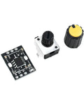 5-26V Servo Motor Speed Tester And PWM Speed Controller For DIY Kits Brushed And Brushless Fans Aeromodel Motors Precise Stepless Speed Regulation For Home Workshop And Industrial Projects, parts disassembled