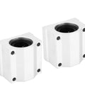 Heavy Duty SC20UU 20mm Linear Bearing Bushing set, durable aluminum alloy, for CNC routers and 3D printers, smooth travel.