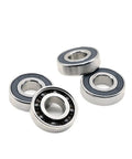 Top Tier Single Pack 6000 RS Deep Groove Ball Bearings 10mm X 26mm X 8mm Hybrid Steel Rings Ceramic Balls visible in image.