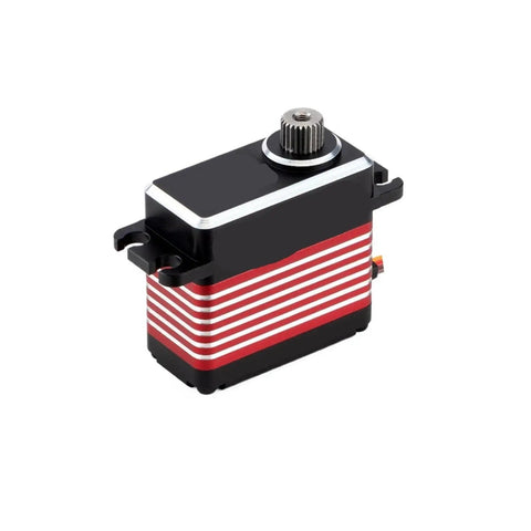 Bad Boy High Voltage Rc Servo With Waterproof Cnc Aluminum Body And Heavy Duty Steel Gears, 75kg cm torque.