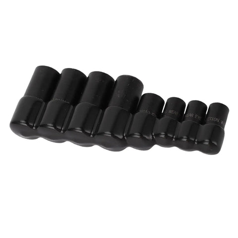 Get That 8-Piece Tap Socket Set Just Right For 1/4 And 3/8 Inch Drive Adapter Tools With Storage Rack To Fix Threads Like A Boss On Hard To Reach Spots Perfect Alloy Kit.