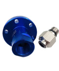 Top Shelf Rotary Joint Closed Seal Replacement For Industrial Machinery slick blue aluminum rotary joint with threaded connector for hydraulic systems.