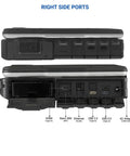 Right side ports of Built Like A Brick Toughbook 31 Mk5 Rugged Laptop featuring HDMI, USB, Ethernet, and AC input.