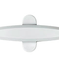Heavy Duty Garage Door Handles Built Tough For Daily Grind Featuring An Unbreakable Rock Solid Grip And Complete All Weather Shielding With Universal Overhead Compatibility Including Every Necessary Mounting Bolt And Screw In Classic White - overhead view.