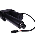 Heavy Duty Replacement Linear Actuator Kit For Serco Dock Levelers 24V V250 V450 Restraint Mounting Plate 341008 close up view with connector.