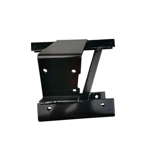 Golf Cart Front Frame Accessory Kit For Fixed Front Bridge Direction Machine On Sightseeing Car Front Frame Upgrade For Smooth Steering And Clean Look 1016385, black metal accessory with pre-drilled holes