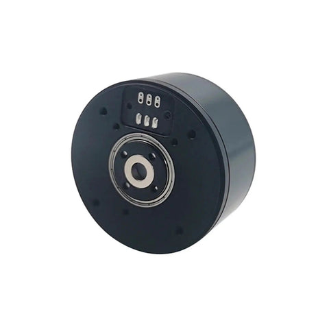 Bldc Gimbal Drive Motor Servo System Robot Joint Assembly Industrial Brushless Mechanical Arm Paired With Reliable AS5048A Encoder close-up view.