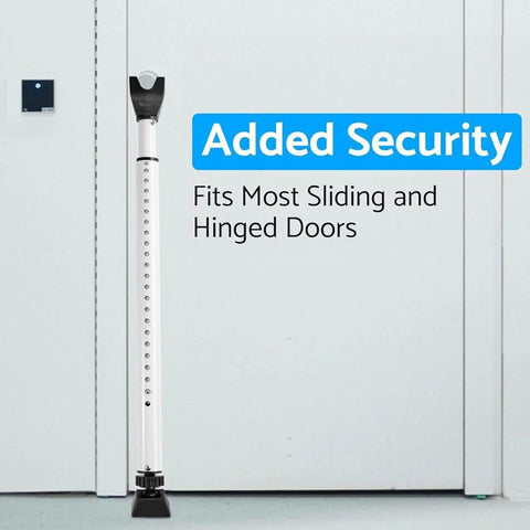 2 Pack Adjustable Door Security Bar For Hinged And Sliding Doors Telescopic Locking Pole From 29 Inches To 45 Inches