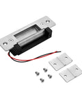 Heavy-Duty 12V DC Electric Door Strike Lock For Access Control With Fail-Safe Or Fail-Secure, ANSI Standard, screws and plates included