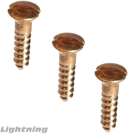 Silicon Bronze Wood Screws, Oval Head, Slotted Drive, Size 8 By One Half Inch, 50 Pack, Exterior And Interior Use, Durable, Rust Resistant Fasteners