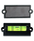 Compact for spirit Level 2.3 Inch for mini Bubble Leveler with yellow liquid in plastic frame, designed for wall decor.