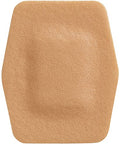Waterproof Cushioned Foam Bandage close-up, adhesive breathable wound dressing, water-resistant, assorted sizes for cuts and blisters