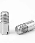 Spot On Locating Dowel Pin Set With External Thread In 304 Stainless Steel For Precision Alignment In Machinery And Fabrication M4 25mm 5pcs
