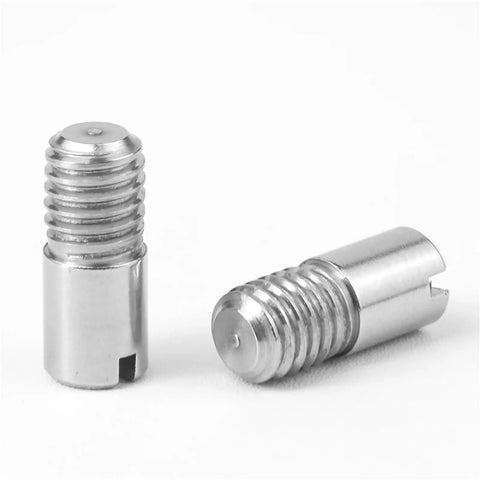 Spot On Locating Dowel Pin Set With External Thread In 304 Stainless Steel For Precision Alignment In Machinery And Fabrication M4 25mm 5pcs