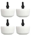 Heavy Duty 4 Pcs Rear Leaf Spring Bump Stop Kit Reduced Vibration Rubber Suspension Buffers Fits 2004 to 2015 Models Direct OE Replacement Upgrade Your Ride Smooth And Quiet, 4 rubber buffers