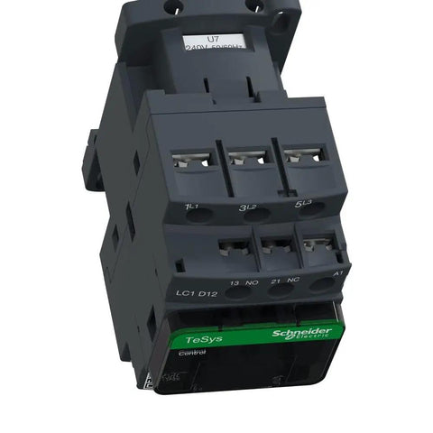Premium Heavy Duty Three Pole Motor Contactor Featuring A Bulletproof 230V AC Coil With 12 Amp Capacity For Seamless Industrial Automation Project Deployments