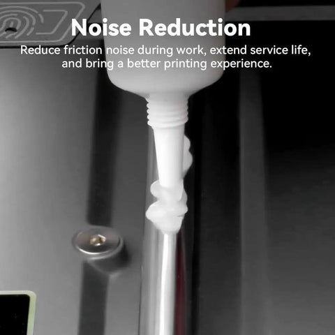 Lubricant application for Thermal Grease And Lubricant Grease For Ender 3 Series 3D Printers to reduce noise and enhance movement.