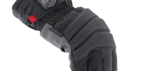 Winter Work Gloves With Waterproof Barrier And 100g PrimaLoft Gold Insulation Touchscreen Compatible Black And Gray X Large close-up view