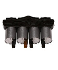 Transfer Case Shift Motor Kit 2 Pack For Tiguan And Golf 7 FWD DQ200 0AM 7 Speed Transmission Solenoid Assembly, 4 motors