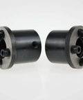 Bead Roller Die Set for Shearing, 22mm Shaft Compatible, CR12 Steel Dies at 50 HRC Hardness, front view