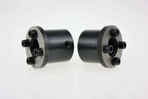 Bead Roller Die Set for Shearing, 22mm Shaft Compatible, CR12 Steel Dies at 50 HRC Hardness, front view