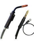 TW1 MIG Gun 0.030 To 0.035 In, 25 Ft Long Welder Torch, Durable Multi Color Construction, Inweld M125-3035 Compatible, Pro Grade