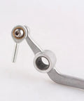 Aluminum Motorcycle Shift Lever Replacement For Yamaha YZF R1 2004 2005 2006 2007 2008 close-up on pivot point and bolt