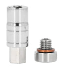 Top Notch FtVogues Oil Drain Plug Kit For 304 Stainless Steel M12x1.75 Self Tapping Thread Repair Fixing Damaged Oil Pan Threads Easily By Pro Mechanics And DIY Car Enthusiasts Today. M12x1.75 stainless steel oil drain plug kit with washer and wrench