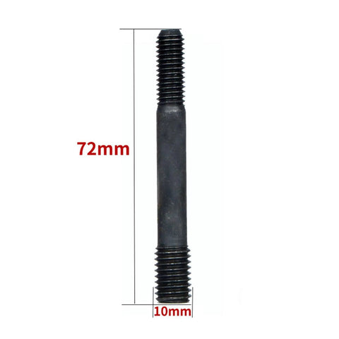 Threaded rod component 72mm x 10mm for 7 Piece Air Rivet Nut Pull Setter Kit For Pro Grade Shop Floor Use With Quick Change Nose Pieces