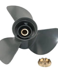 Beefy 3 Blade Boat Propeller For Honda Outboard Engines With 15 Spline Right Rotation 13 1/4 Inch Diameter 17 Pitch OEM 58130 ZW1 017AH Aluminum Alloy Premium