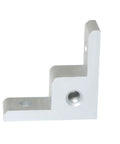 Set Of 4 Aluminum Profile Fasteners For 20 Series T Slot Extrusions, Right Angle Corner Connectors, 90 Degree, Silver Anodized