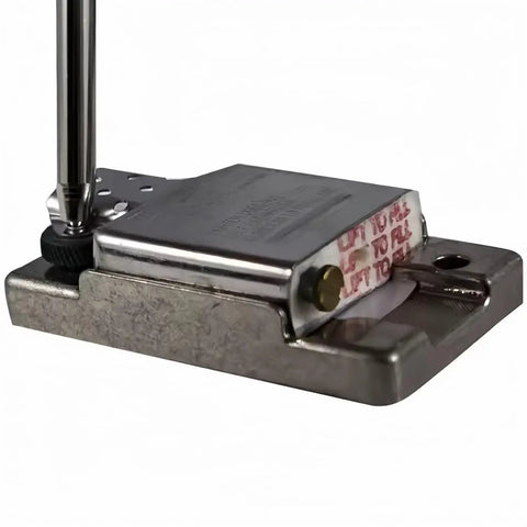 Precision repair base plate of Heavy Duty 5 Piece Lighter Repair Kit With Dual Steel Wheels for seamless lighter fixes.