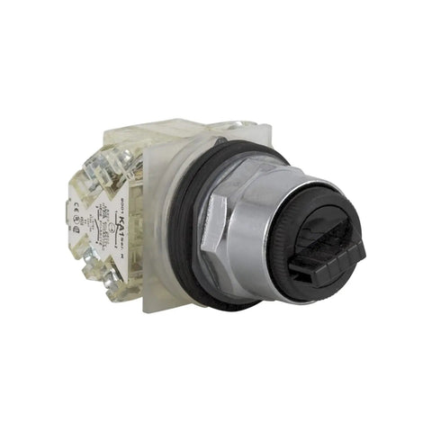 Heavy Duty Push Button Contact Block For 30mm Cutouts With 1NO 1NC Spring Return, Self Grounding Harmony Style 9001KA1 Compatible