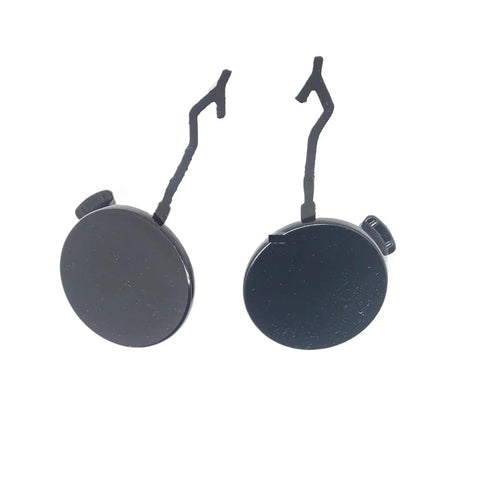 Front Tow Hook Cover For Porsche Cayenne 2011 To 2014 92A 958 GTS S Turbo Base Sport Left Or Right Silver Plastic