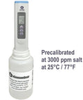 Pro Grade Salt Water Salinity Meter Waterproof IP65 Digital PPM Temperature Tester For Salt Water Pool And Koi Pond Precalibrated
