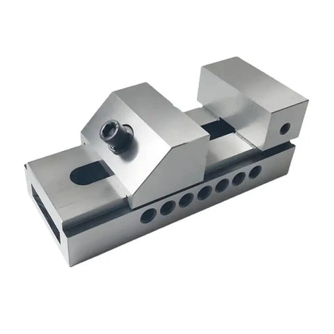Go To Universal Precision Machine Vise For Milling With Quick Adjust Slide Bar And Wide Jaw Clamp QKG25 High Positioning Accuracy