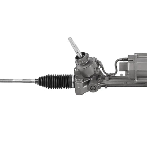 Complete Electric Steering Rack And Pinion Assembly For 2018 2019 2020 Honda Accord 1.5L 2.0L full hybrid side view with electric motor.