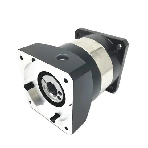 Heavy Duty Planetary Gearbox For 750W Servo Motor Equipped With 7 Arcmin Low Backlash Flange Mount, showing the gearbox's design.