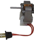 Replacement Fan Motor S87547000 C87547 SP61K20 for home vent fans showing metal components and red wiring