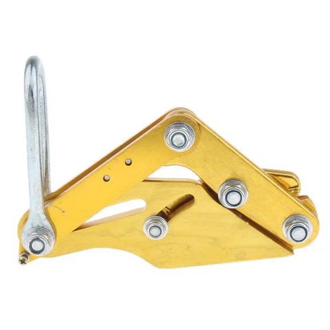 Baosity Rope Grip Puller Tool For Tensioning Cables 25-70Mm Aluminum Alloy Rigging Hardware Heavy Duty Cable Clamp Gripper Tightener side view