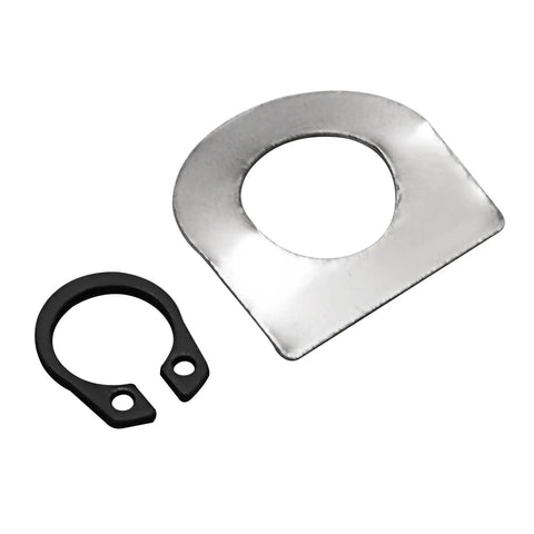 10-Piece Footpeg Mount Hardware Kit With Stainless Steel Bolts Pins And Spring Washers For Harley Touring Dyna Softail And Sportster Models 883 1200 From 1990 To 2024 Direct Replacement Complete Set, black and silver washer set