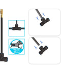 Drip Irrigation Kit With Timer And Quick Connect, T-joint connectors and tubing assembly, for automatic watering system