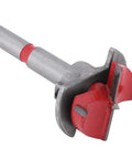Heavy Duty 35MM Carbide Tipped Forstner Bit And Hinge Cutter Set Pro Shop Favorite, metal cutting tool with red carbide tip.