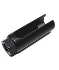7/8 Inch 6 Point O2 Sensor Socket Wrench For Quick Removal With Harness Still Plugged In, black durable metal