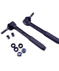 Heavy Duty Adjustable Bump Steer Outer Tie Rod Kit For Porsche 996 997 CNC Billet Aluminum with precision spherical bearings and hardware.