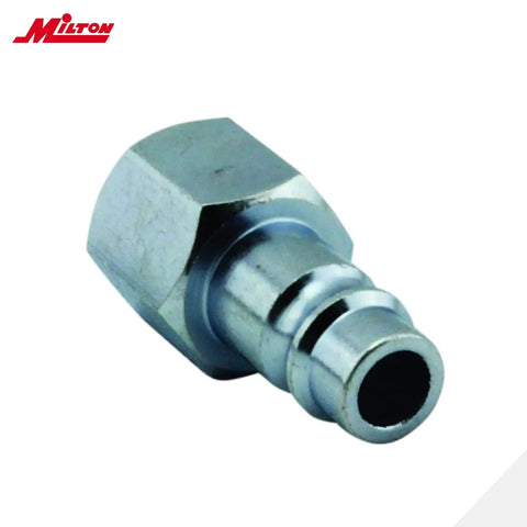 Close-up of V Style One Quarter Inch NPT Coupler And Plug Kit Six Piece High Flow Heavy Duty for Air Lines