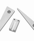 Optic Leveler Combo Scope Mounting Tool with base and wedges for precise leveling in rings or one-piece mounts.